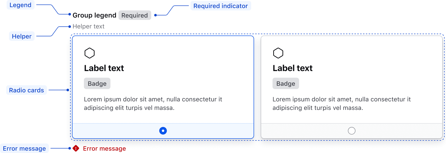 Anatomy of the Radio Card group
